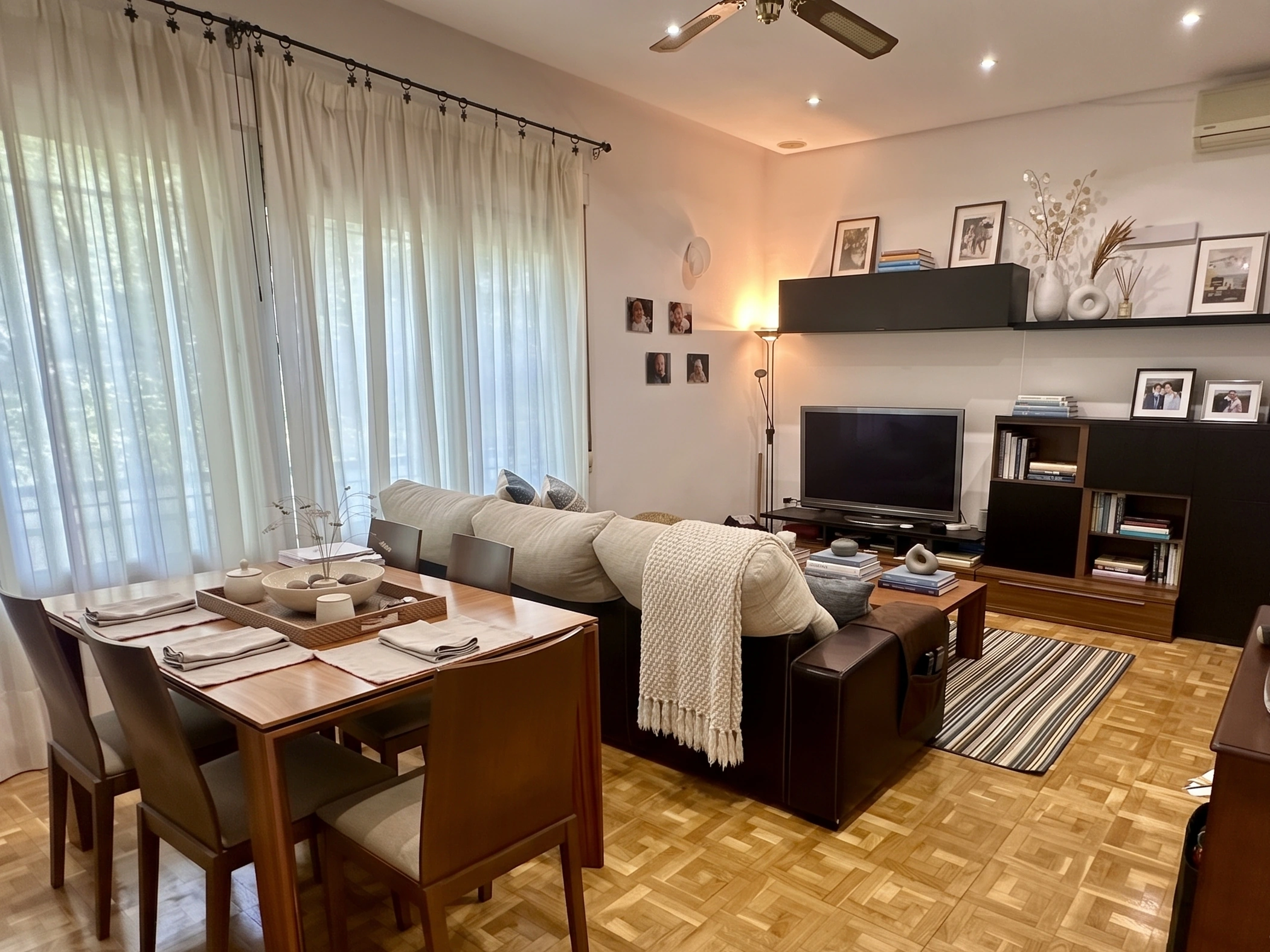Sala de estar y comedor